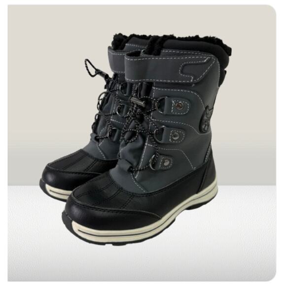 Totes Boys Snow Boots sz 1 Waterproof Rain Snow Insulated Display Item #M387 - Picture 1 of 9